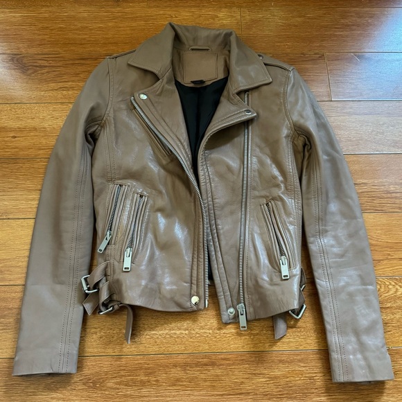 Amaryllis Women's Lambskin Leather Jacket - Picture 7 of 10